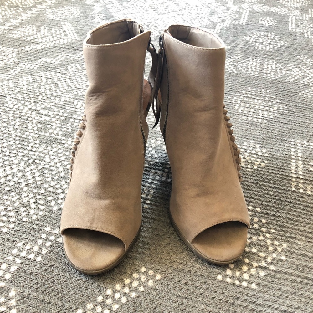 Rampage size 9.5 open toe booties - Picture 5 of 6